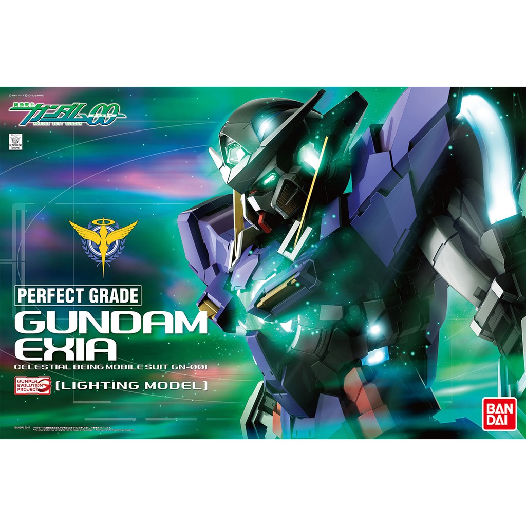 BANDAI 1/60 PG Gundam Exia Lighting Model - Gundam 00 Exia