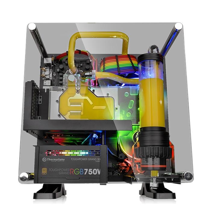 Thermaltake Casing Core P1 TG Mini ITX Wall-Mount Chassis