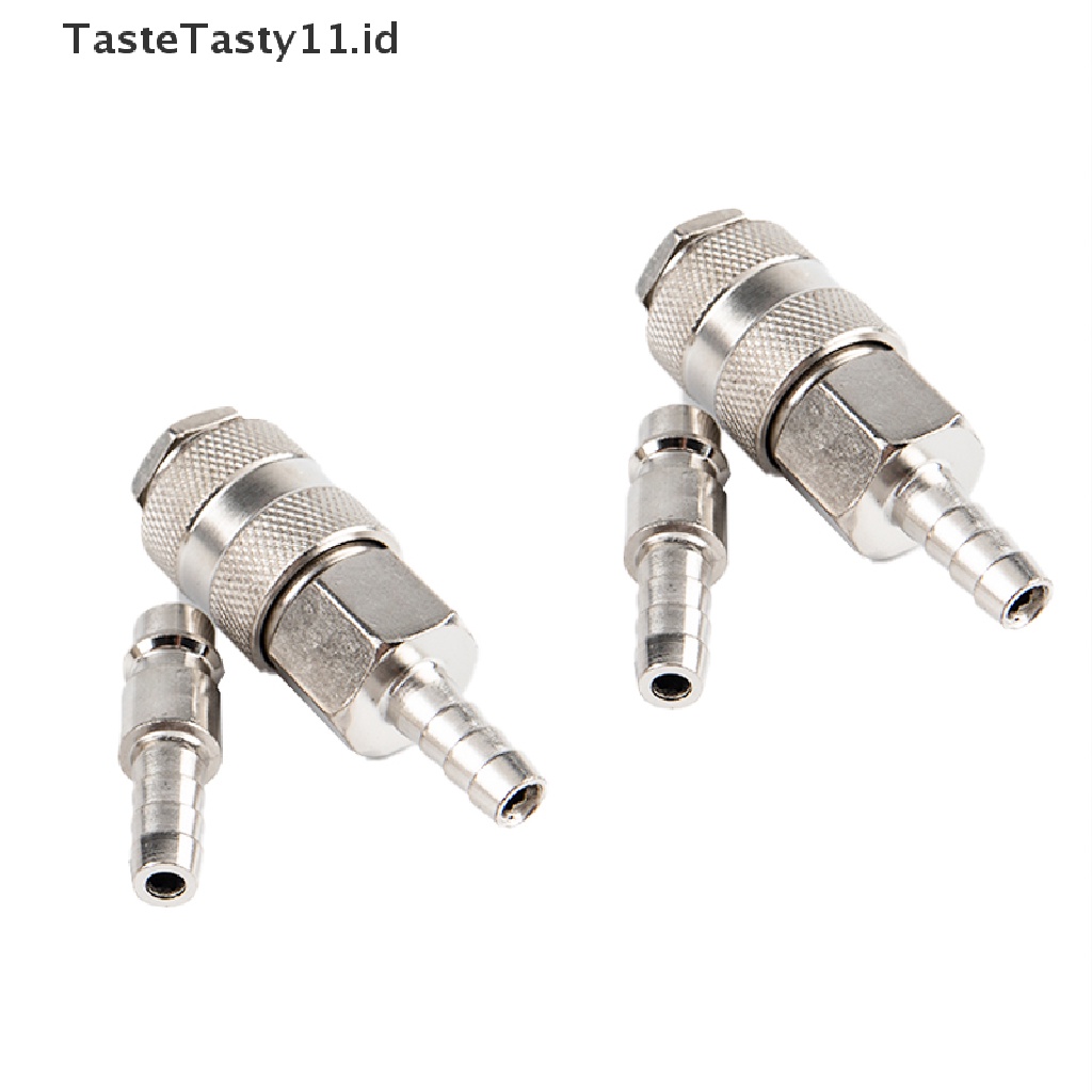 (TasteTasty) Adaptor Konektor Pneumatik + Plug EU Untuk Kompresor Udara