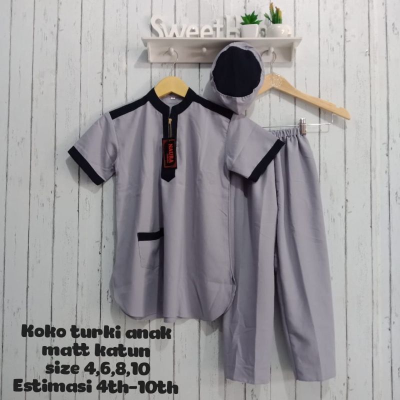 BAJU KOKO ANAK LAKI LAKI KOKO KURTA ANAK SETELAN KOKO ANAK