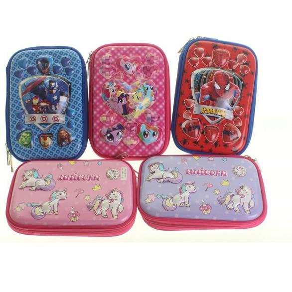 

Get Quality Pencil Case SMIGGLE Karakter Emboss 6D / Tempat Pensil Anak LOL Unicorn Spiderman Little Pony