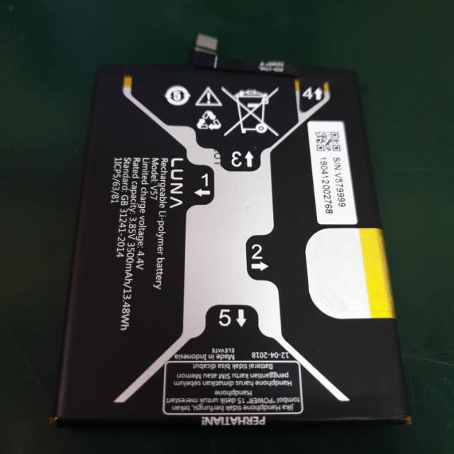 Baterai Luna V57