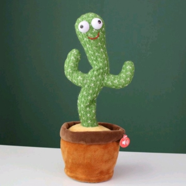 

Anak dan Mainan Music CACTUS Limited Dijual Joget Boneka TOYS Kaktus DANCING Polos SINGING - charge