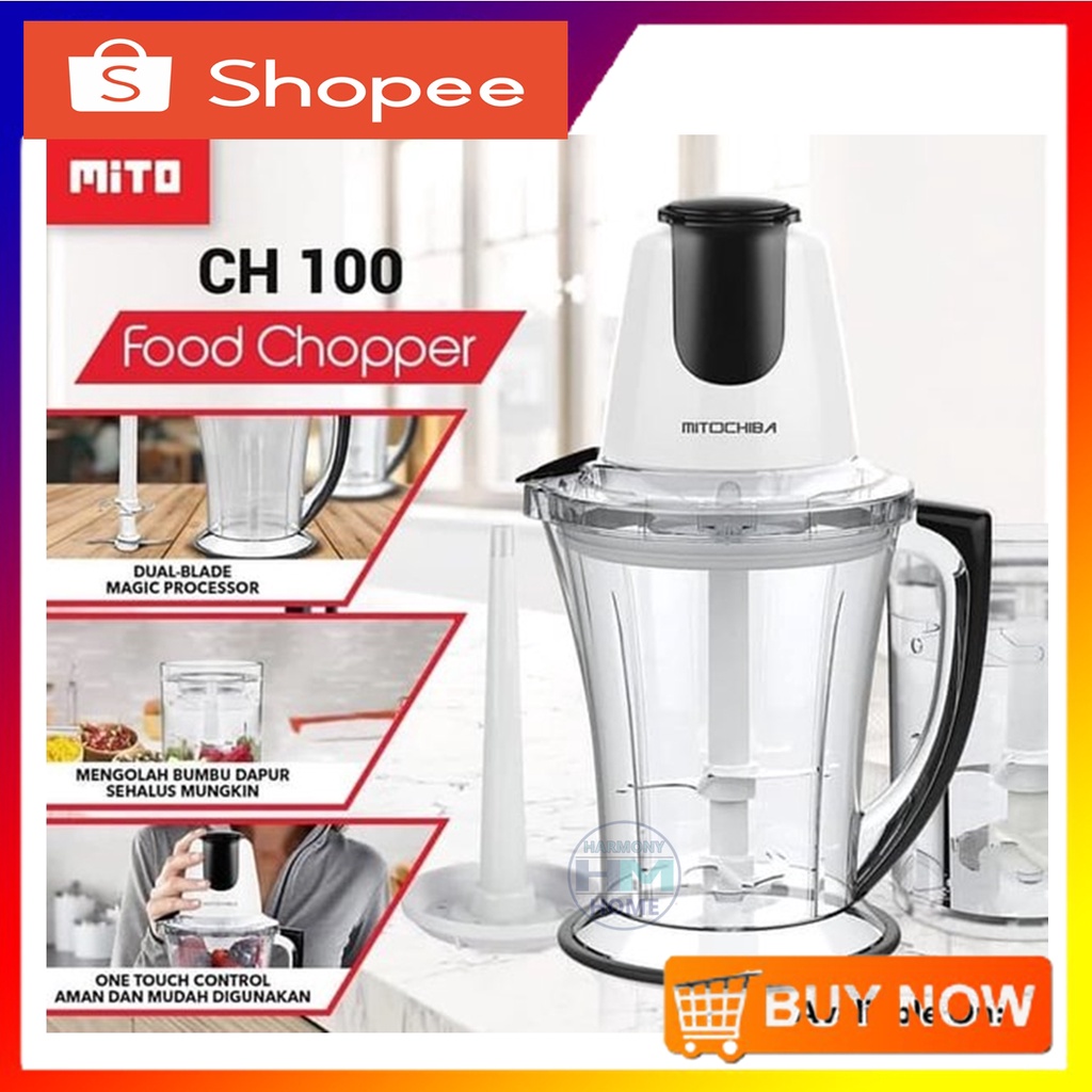 Mitochiba CH 200/CH 100 Food Chopper Blender Bumbu dan Daging