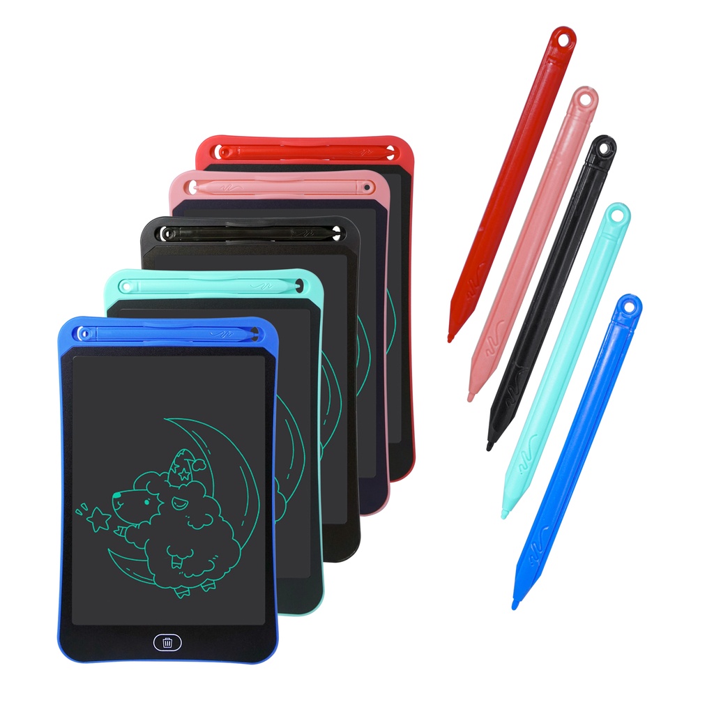 RESTOK!!! Papan Drawing LCD 8.5&quot; Writing iPad Tablet Colour Board Anak