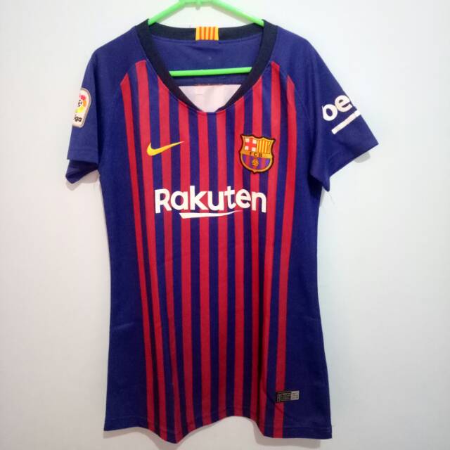 Jersey cewek Barça, size S, super premium. Hb. 250 hj. 150