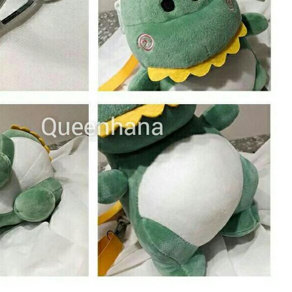Tas Selempang Anak Boneka Dinosaurus / Tas Selempang Boneka / Tas Bahu