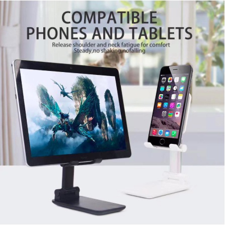 Holder Folding Desktop Stand HD23 | Standing HD-23 L305 L-305 HP Handphone Phone / Tablet