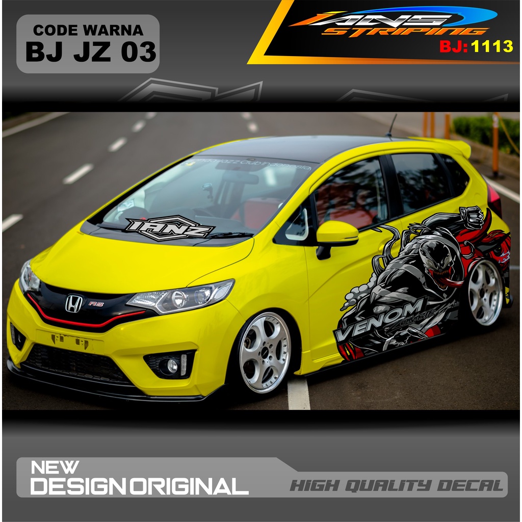 STICKER MOBIL JAZZ / STIKER MOBIL BRIO / DECAL STIKER MOBIL SWIFT / STIKER MOBIL TOYOTA / DECAL STICKER MOBIL / STIKER YARIS AYLA