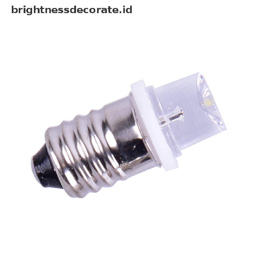 5 Pcs / set Bohlam Lampu Indikator E10 Led DC 3V 4.5V Untuk Instrumen