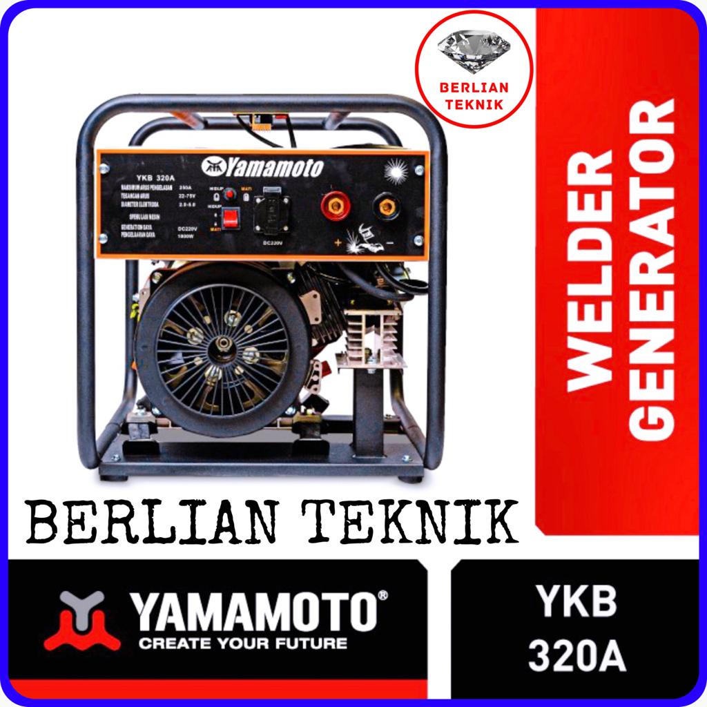 Mesin Las Bensin Welder Generator Gasoline Yamamoto YKB 320 A