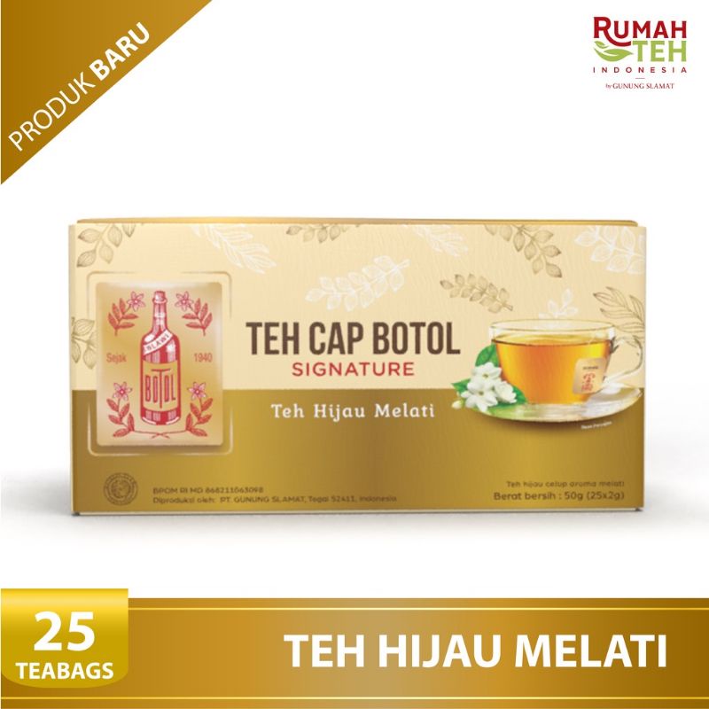 

Teh Celup Cap Botol Signature - Teh Hijau Melati