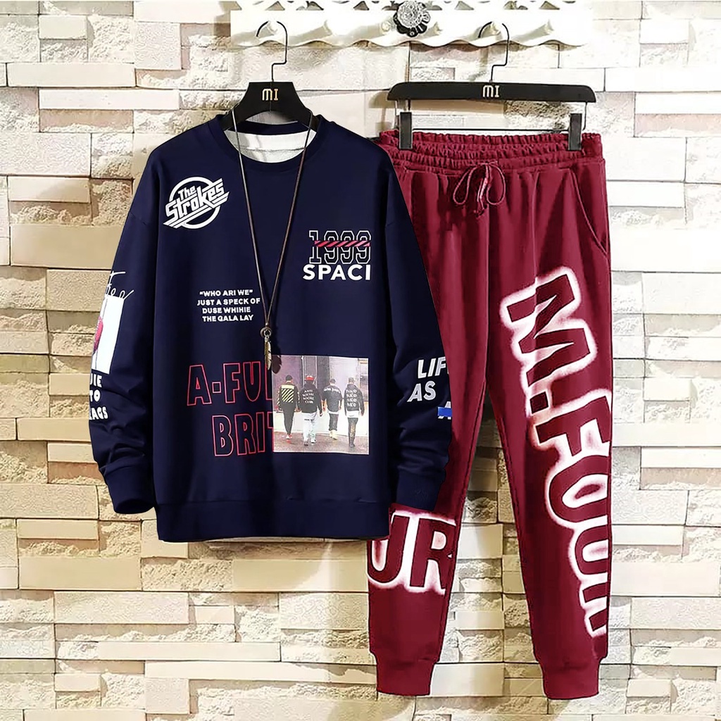 Asgard777 - Setelan PACI / baju panjang pria / celana jogger / celana panjang / baju panjang / setelan