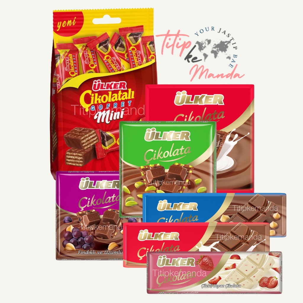 

(JASTIP TURKI) COKELAT ULKER BEST SELLER TURKI