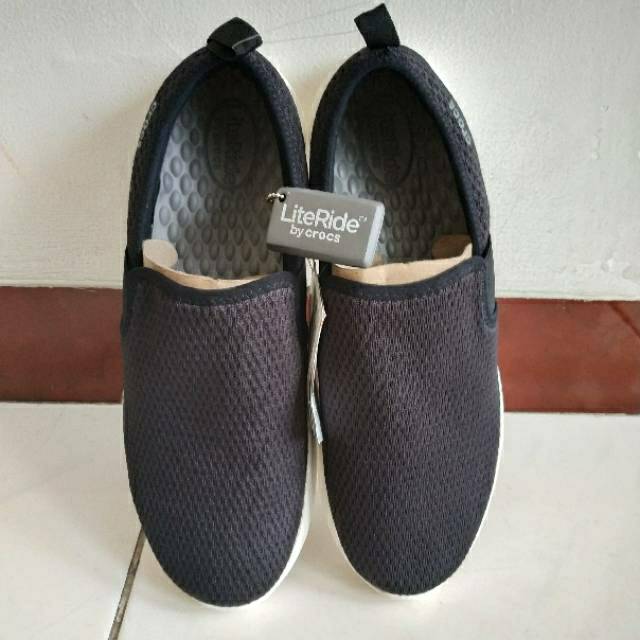 crocs literide slip on slipon mesh m size 45 46 m11