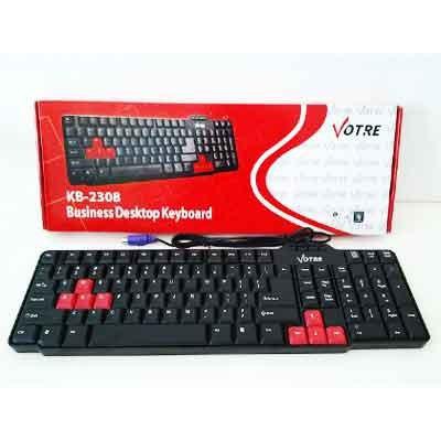 Keyboard Votre KB-3208 USB Murah Berkualitas Gaming Keyboard Laptop Keyboard Komputer Keyboard PC Mu