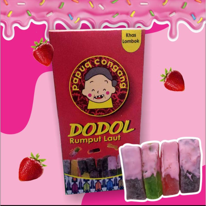 

Dodol Rumput Laut Strawberry