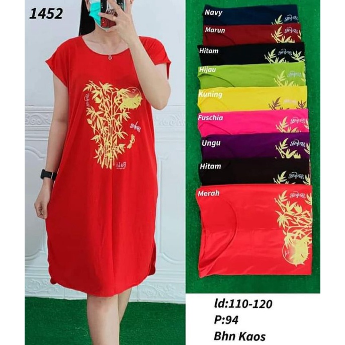 Daster baju Bali Kaos Adem / Daster Baju Wanita