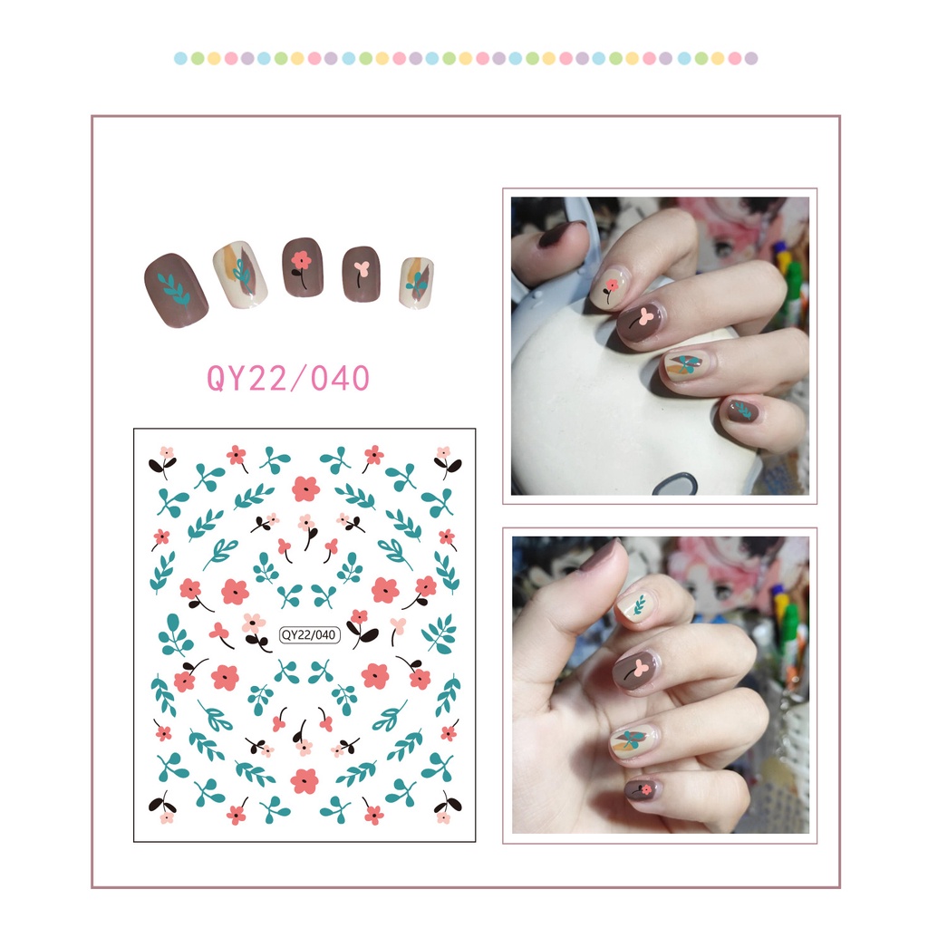 LRC Nail Sticker Stiker Kuku QY22