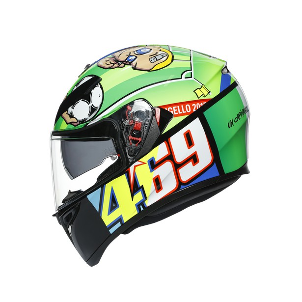 AGV K3 SV ROSSI MUGELLO 2017 469 HELM FULL FACE