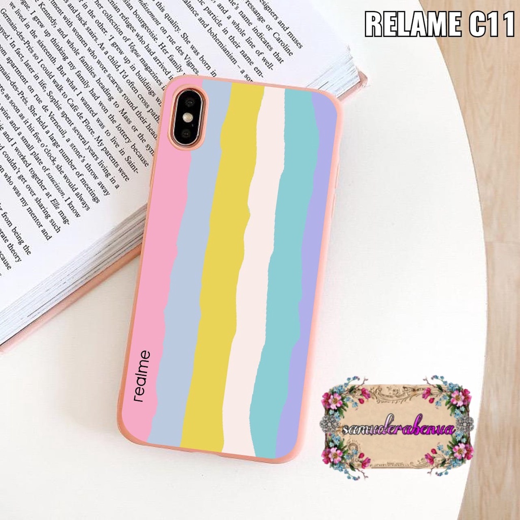 SS046 CASE RAINBOW REALME C2 C3 5 5I 5S C11 C12 NARZO 30A 50A PRIME C15 C17 7I C20 C31 C35 SB1548