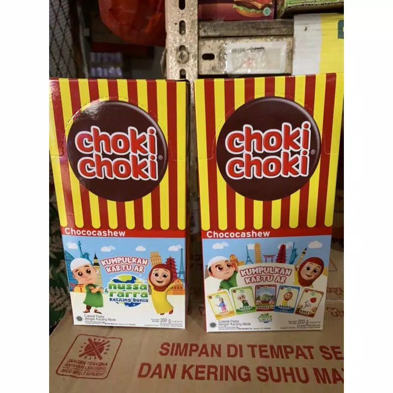 

Choki Choki Chococashew isi 20pcs x 10gr