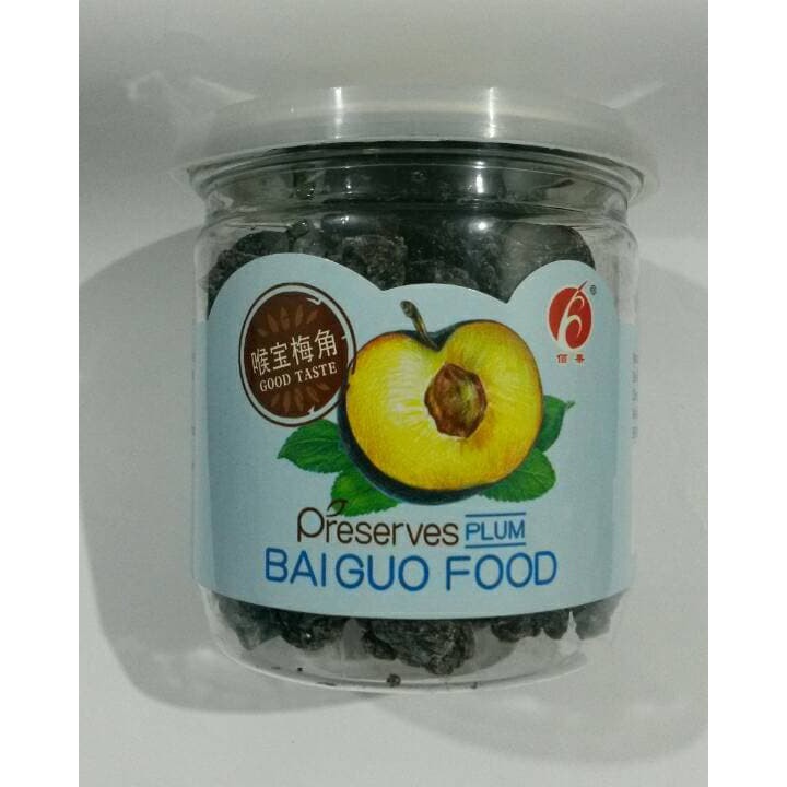 

BaiGuo Food Preserves Plum Bai Guo Food Manisan Buah Plum Rasa Madu