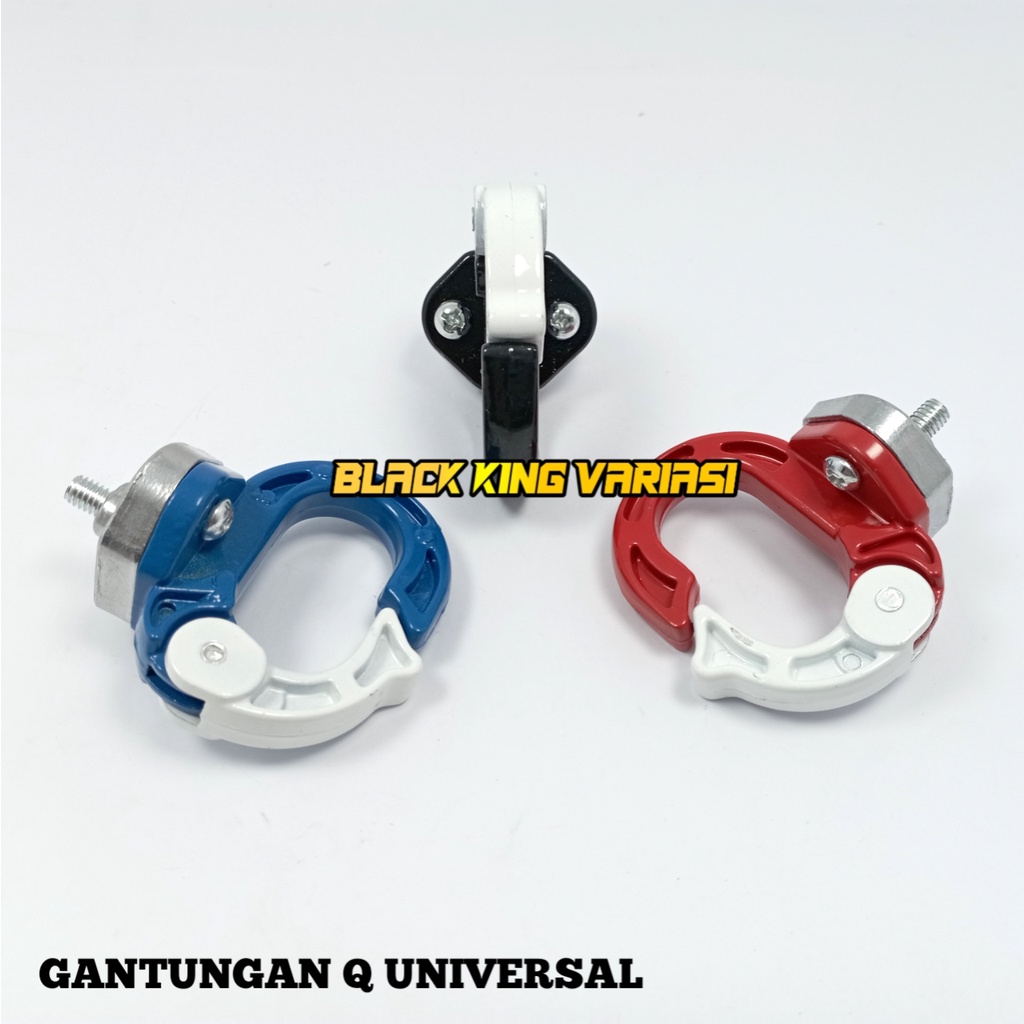 Gantungan Barang Q Pengait Kaitan Barang Model Q Universal Beat Vario Mio Aerox Nmax Pengait Barang Gantungan Motor Q