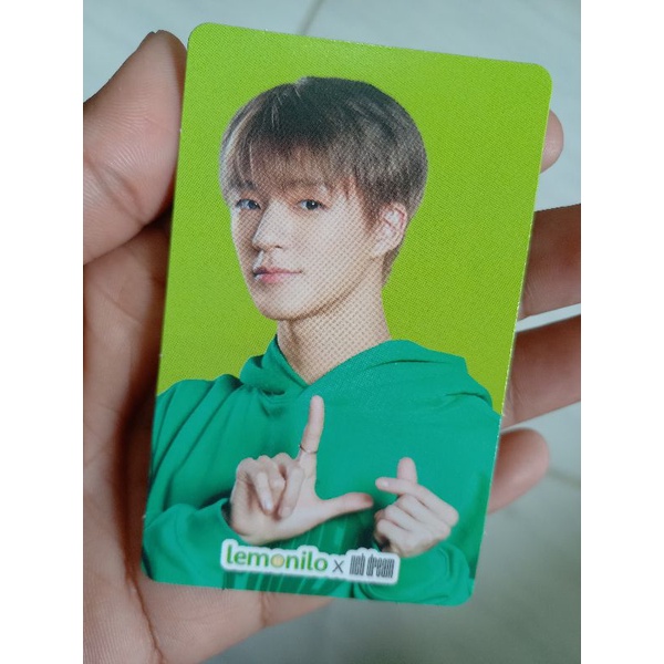pc lemonilo jeno/ photocard lemonilo jeno haechan