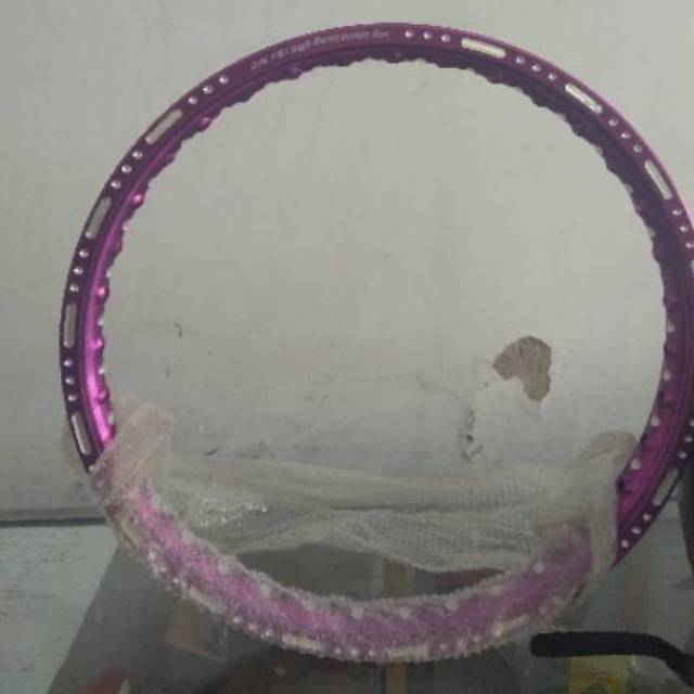 velg jinfei ungu kancing/slot  uk 140 ring 17 set