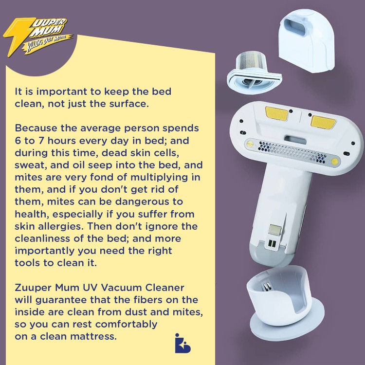 Zuupermum Cordless UV Vacum Cleaner ZP-01