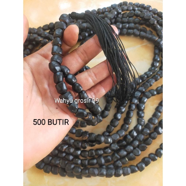tasbih 500 butir asli biji pisang sunan Bonang
