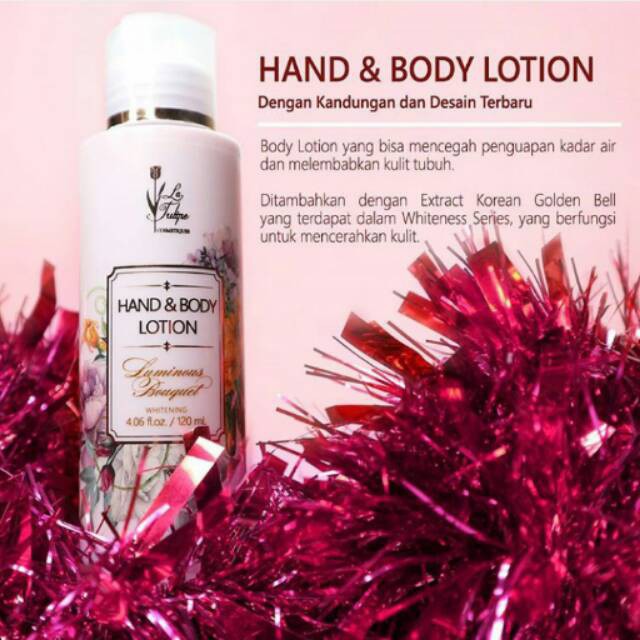 La Tulipe Hand &amp; Body Lotion 120ml