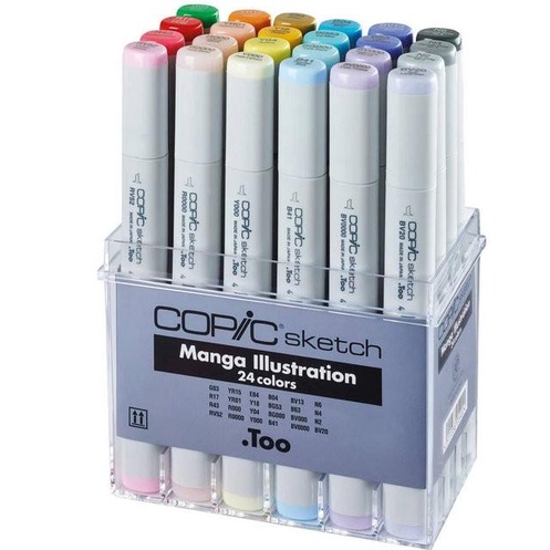 

(BISA COD) COPIC SKETCH SET 24 MANGA LIMITED EDITION Kode 419