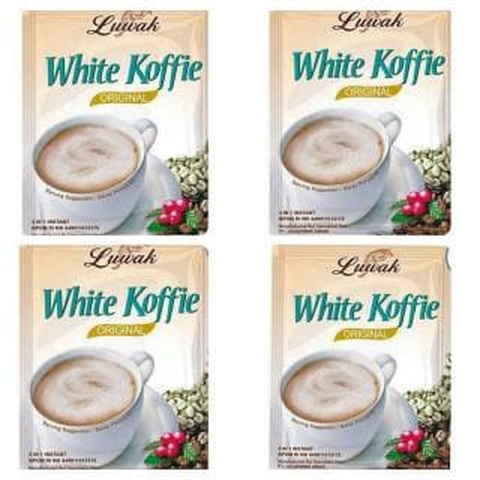 

Kopi Luwak White Coffee 1 Renceng Isi 10 pcs