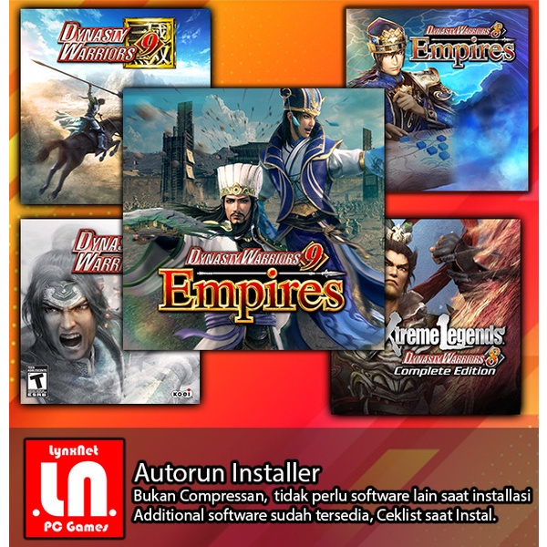 Dynasty Warriors Collections - PC DVD Games