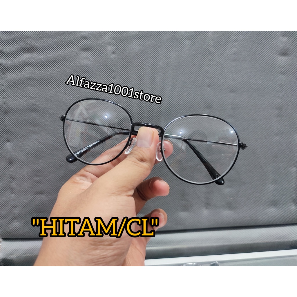 YOI 1007Frame Kacamata Oval Aduhai - Kacamata fashion wanita pria korea - kacamata bening wanita pri