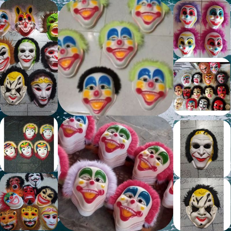 topeng karakter lucu murah