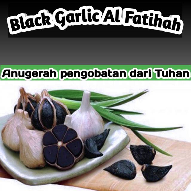 

Black garlic