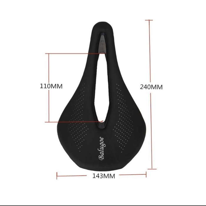 Sadel Sepeda Carbon Fiber Ultralight EC90 Bike Saddle Leather