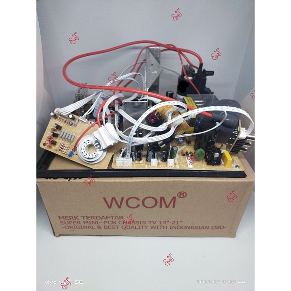 Mesin TV Tabung  Slim 29 inch WCom ANALOG