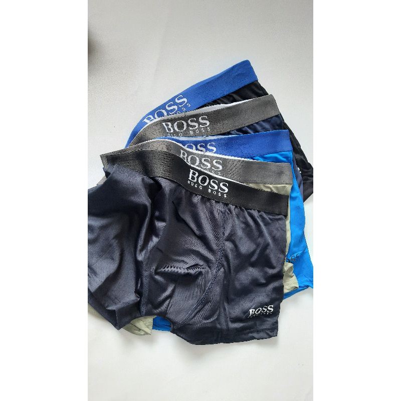 celana dalam boxer pria Hu90 import