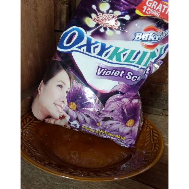 Sabun Oxyklin 800 G. Gratis 1 piring Keramik