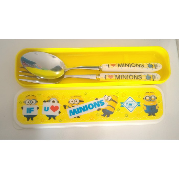 

Sendok Set Minion Dapat Kotak Pensil
