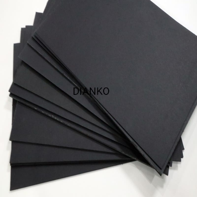 

Kertas Karton Linen Hitam 200 gsm A6 - Black Linen Hitam A6 Isi 10 Lembar