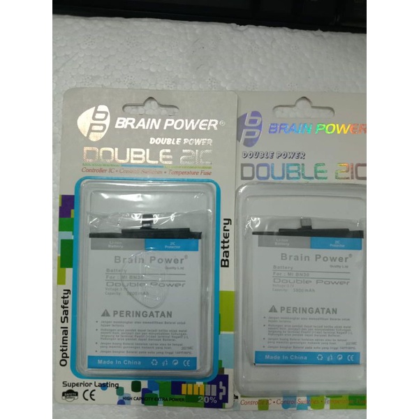 BATRE BAT BATERAI DOUBLE POWER XIOMI BN30