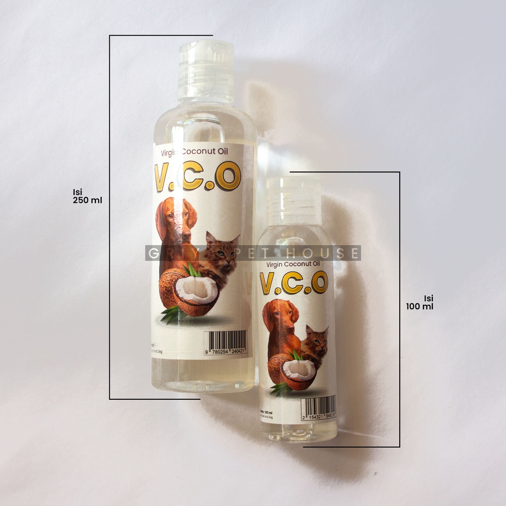 Ratoo Vco Botol - Obat Jamur Scabies Untuk Kucing Anjing Minyak Vco Virgin Coconut Oil