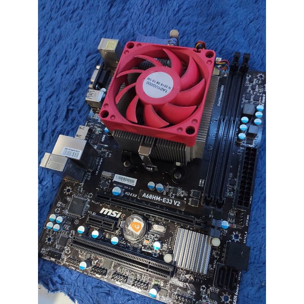 Motherboard MSI A68HM-E33 V2 + AMD Athlon X4 870K FM2+