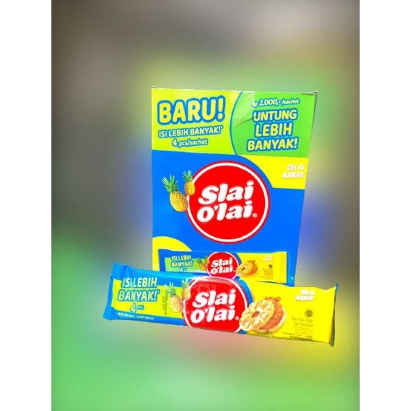 

Slai Olai | Biskuit Slai O'lai | Slai Olai Box isi 10 pcs kemasan baru | Slai Olai 2000