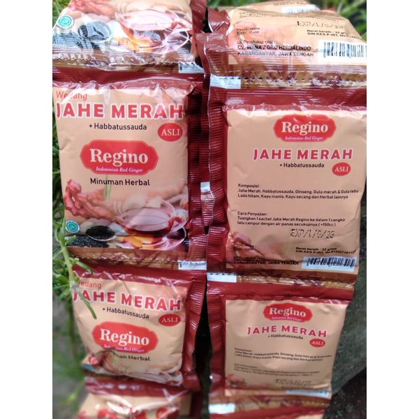 

Jahe Merah Regino